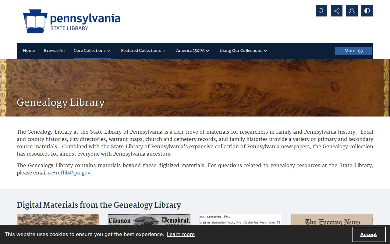 Marple Township city directory State Library digital collection
